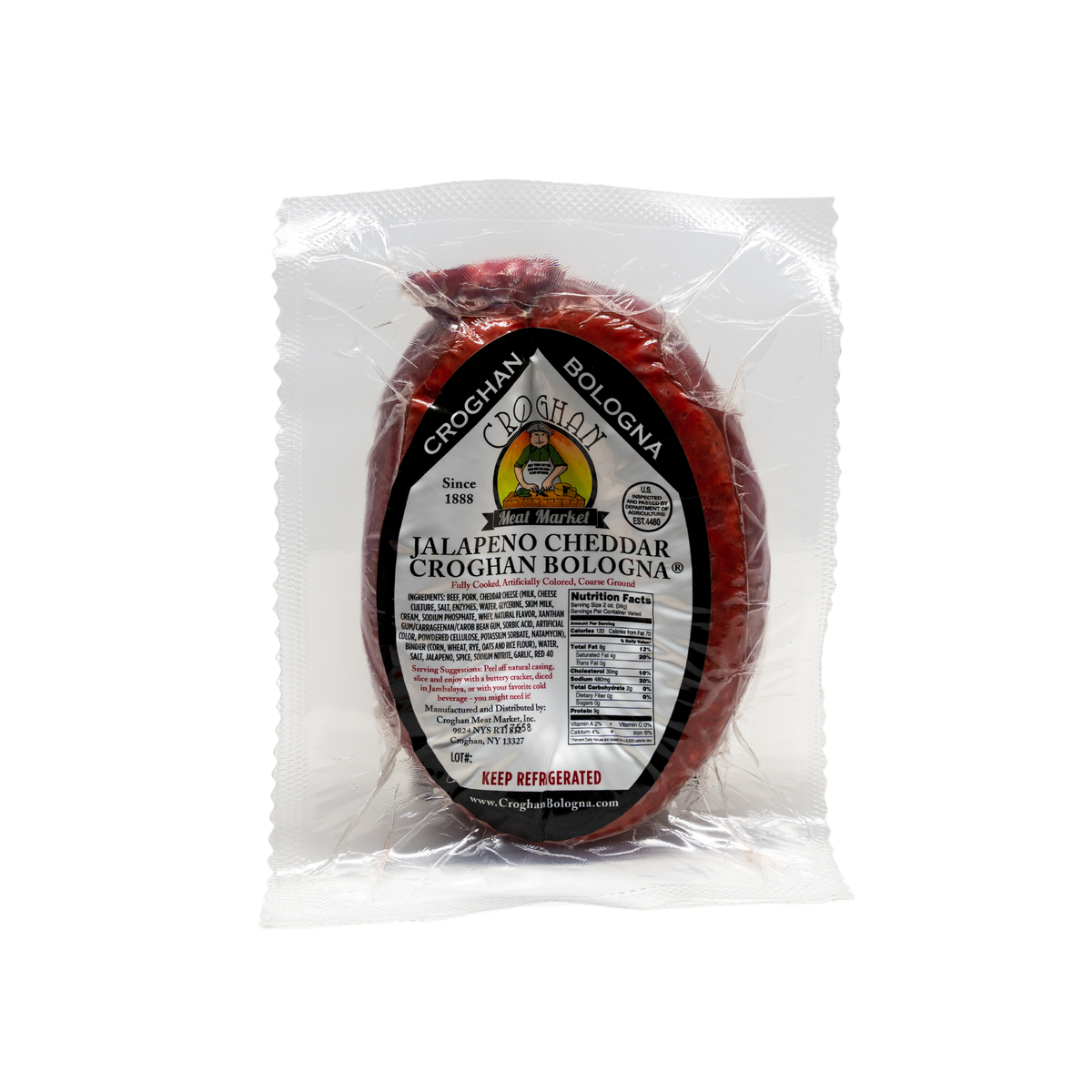 Croghan Bologna Jalapeno The Cheese Store of Northern NY