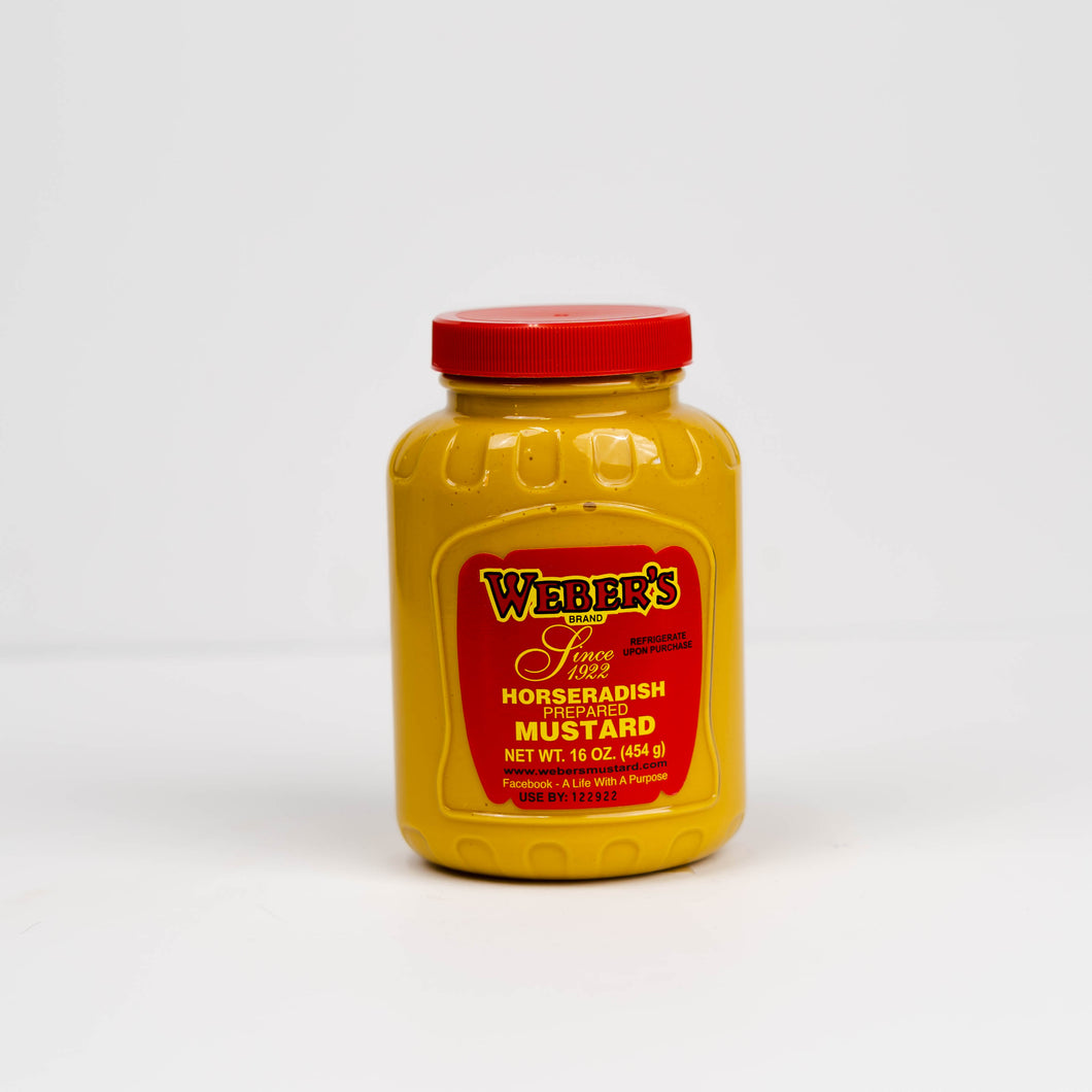 Weber's Horseradish Prepared Mustard