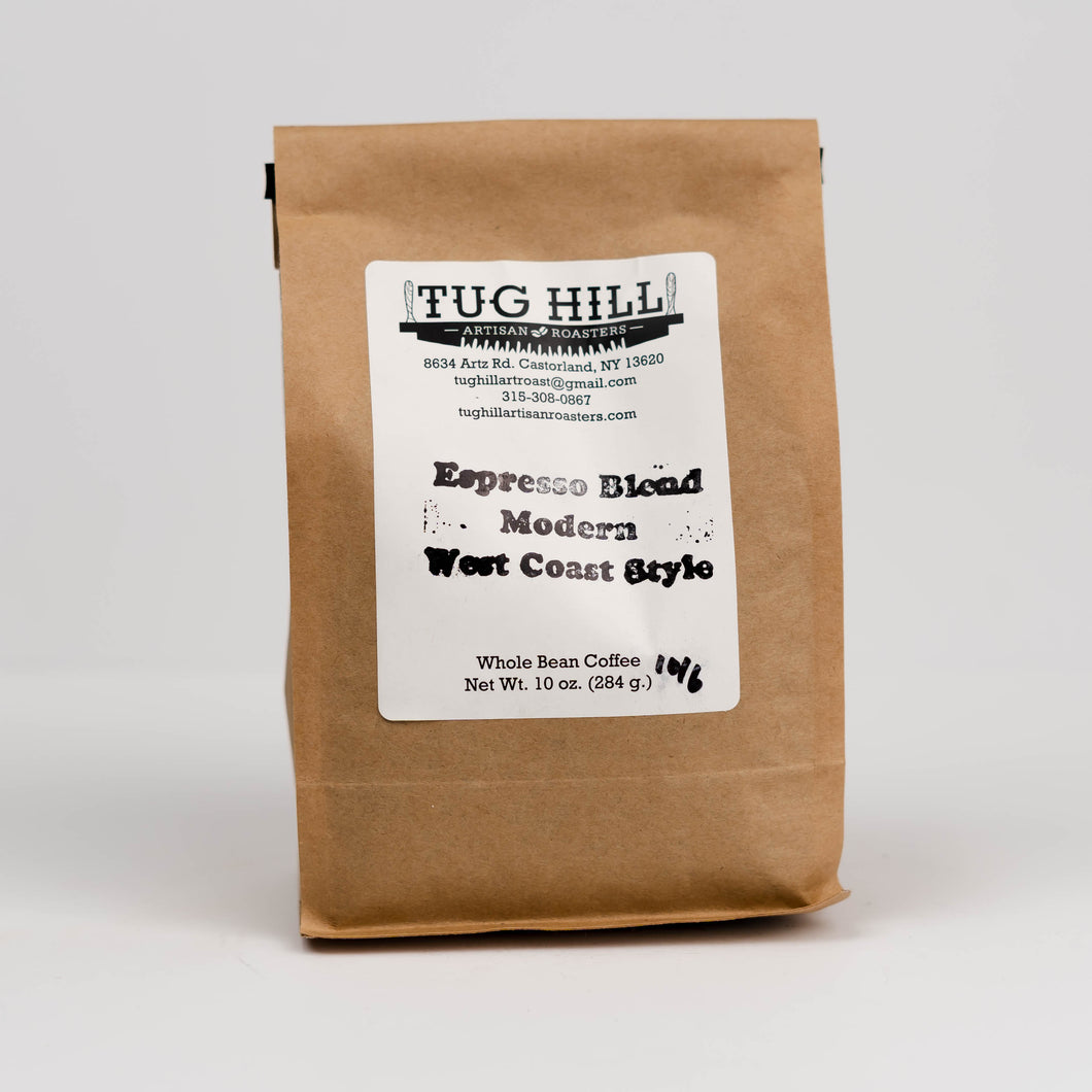 Tug Hill Artesan Roasters Coffee Espresso Blend