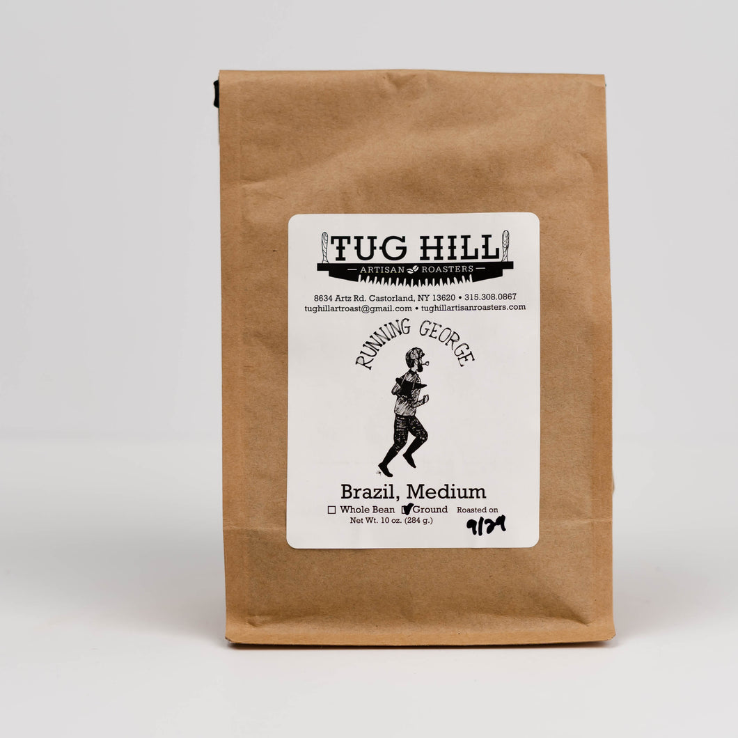 Tug Hill Artesan Roasters Coffee Running George